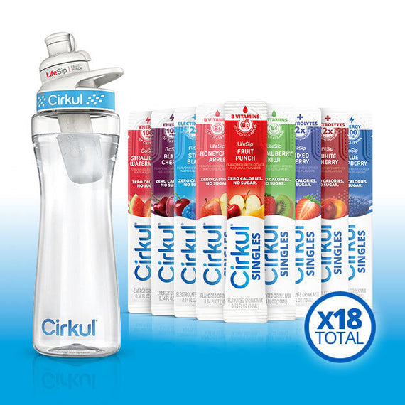 22oz. Plastic Bottle & GoSip® Black Cherry S2